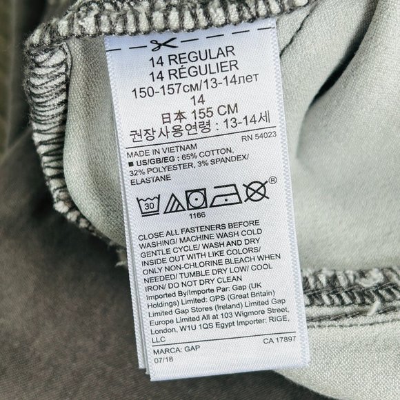 GAP Polka Dot Stretch Jean Jeggings (size 14) - Picture 11 of 12